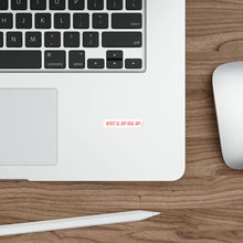 Load image into Gallery viewer, Die-Cut Sticker — "Reject AI, Buy Real Art" Bold Statement Sticker for Artists &amp; Creators
